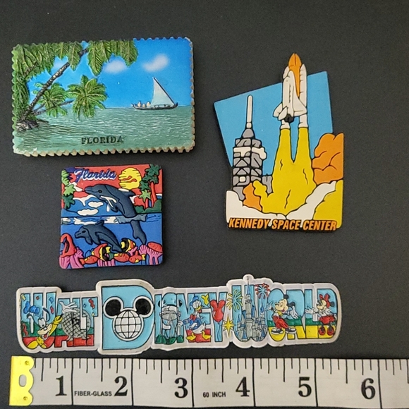 VTG Florida / Disney World refrigerator magnets - Picture 2 of 4